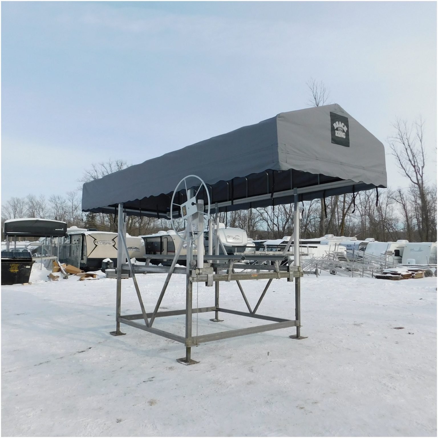 9921cs Beach King 2096 TS Dock & Lift