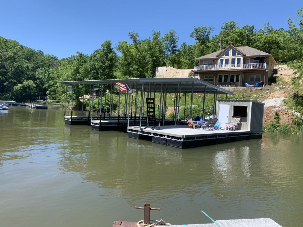 affordable used lake docks